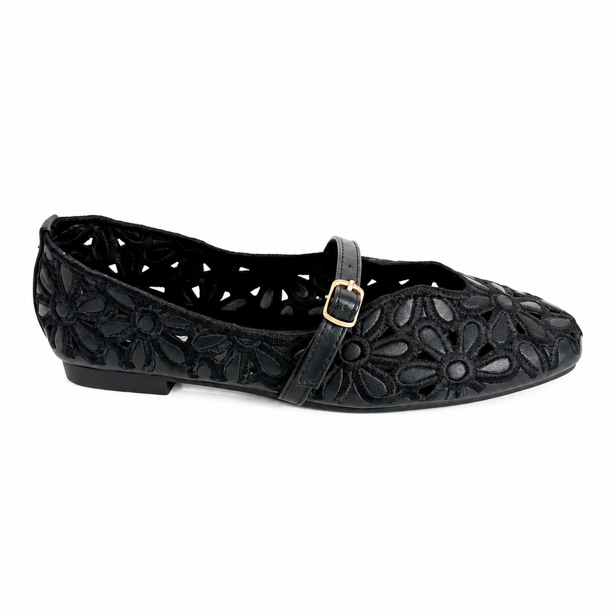 Ana Floral Flats