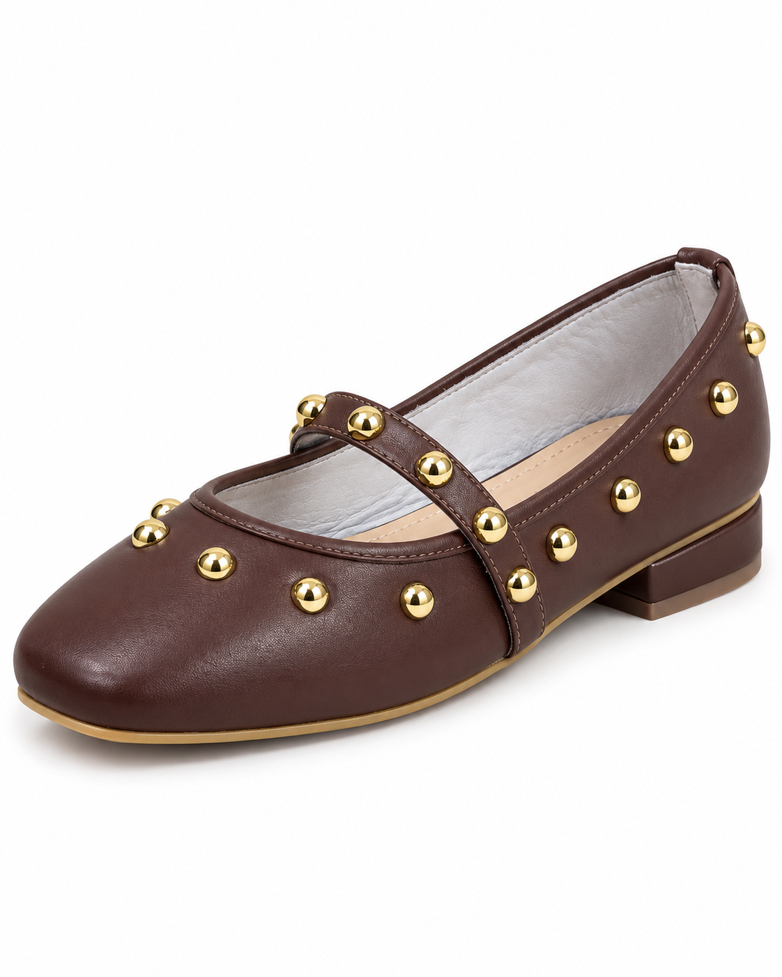 Prema Gilded Mary Jane Flat