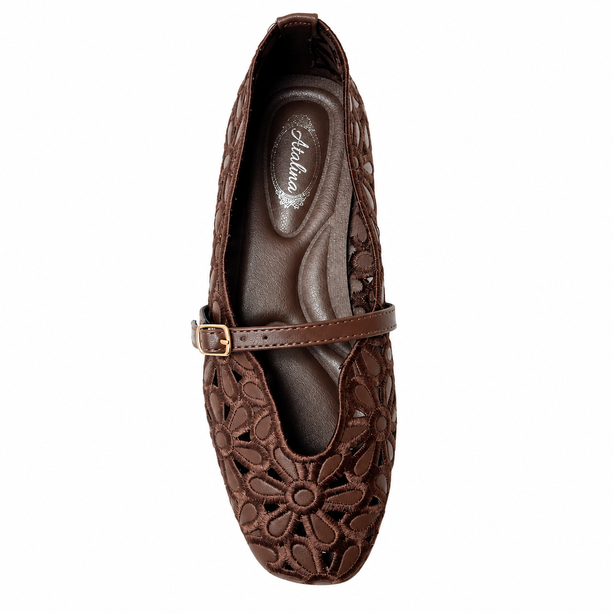 Ana Floral Flats