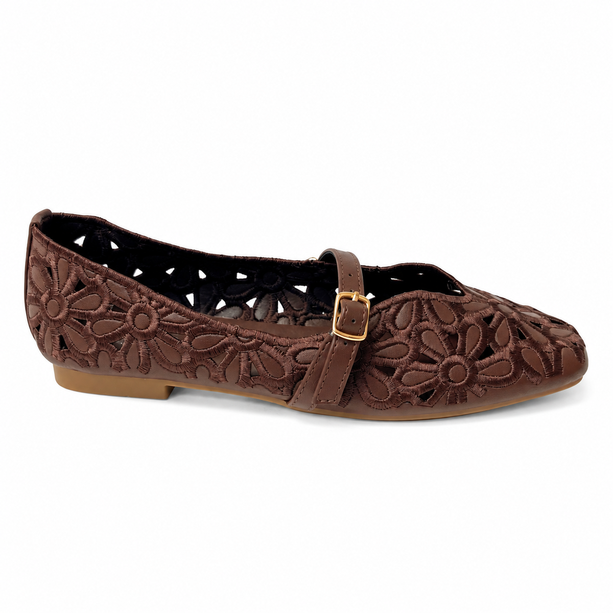 Ana Floral Flats