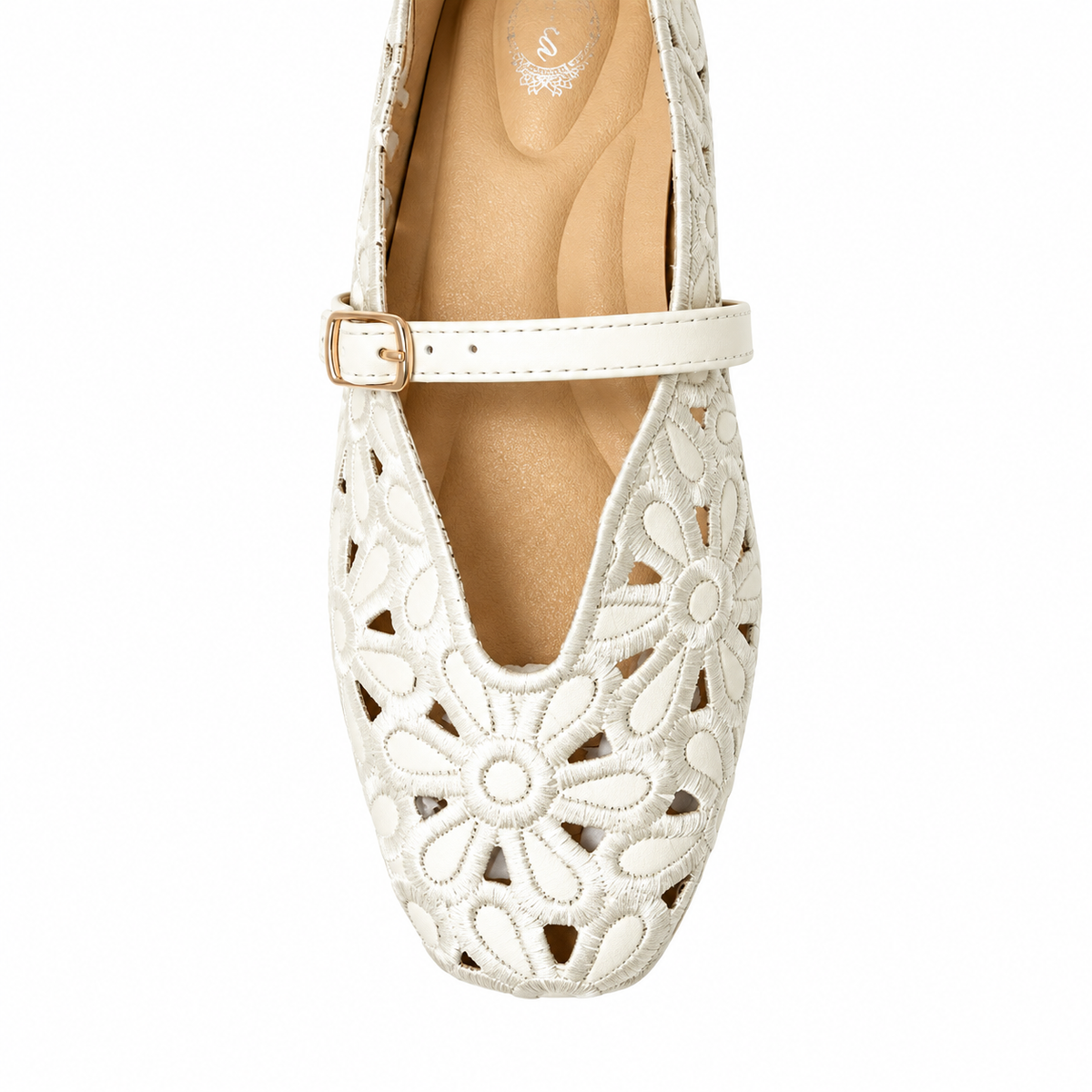Ana Floral Flats